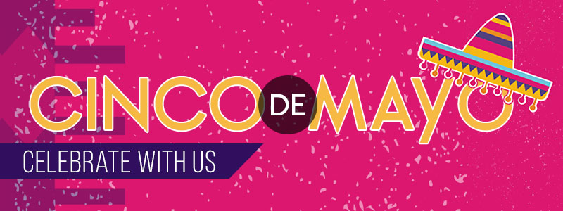 Cinco de Mayo special menu graphic