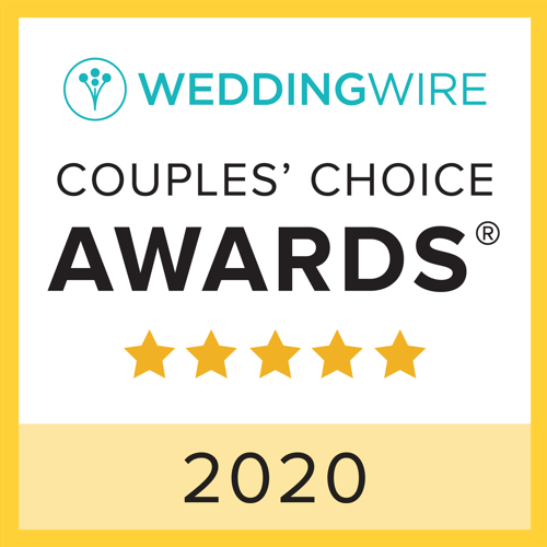 Wedding Wire Couples Choice Award 2020 badge